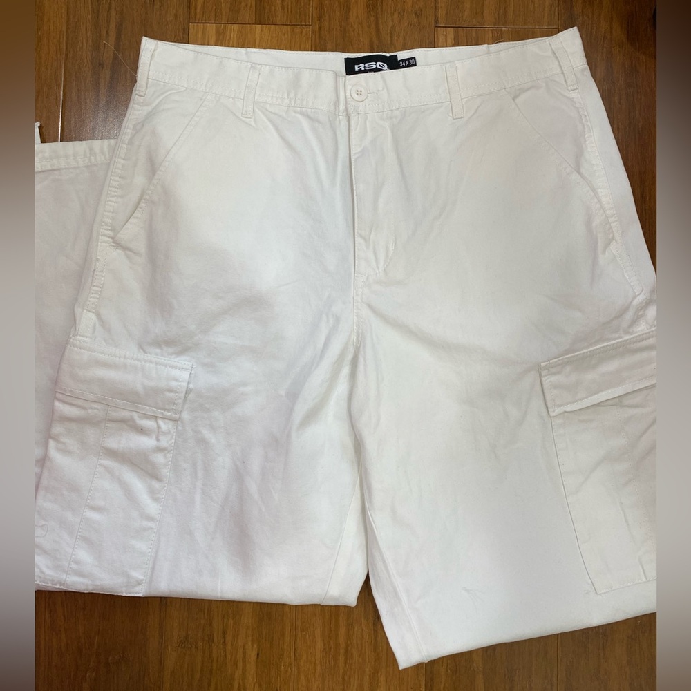 RSQ Mens Loose Cargo Pants - Picture 3 of 5